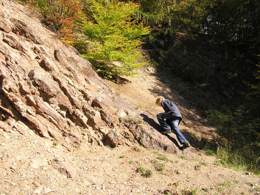 Blick in den Gerkes-Steinbruch.